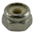 Midwest Fastener Nylon Insert Lock Nut, #8-32, 18-8 Stainless Steel, Not Graded, 100 PK 05286
